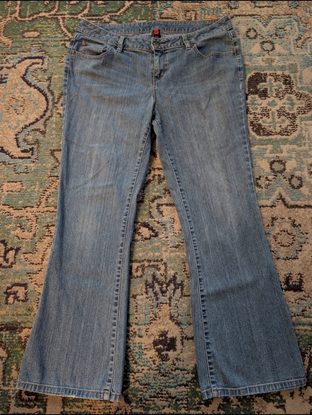 Apt. 9 Light Blue Flare Jeans